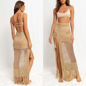 Eden Maxi Wrap Skirt by Flook the Label